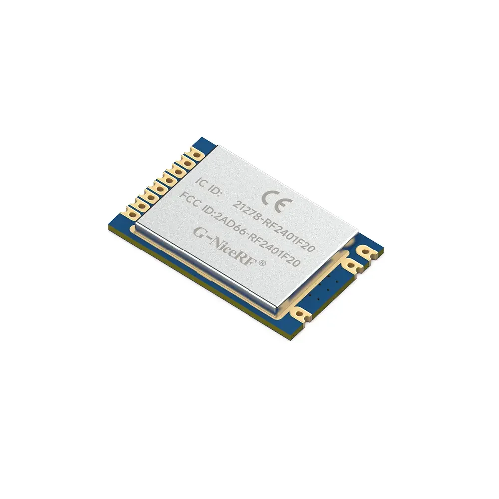 RF2401F20: nRF24L01+ 2,4 GHz CE-RED &amp; FCC ID &amp; IC ID &amp; TELEC zertifiziertes Original Nordic RF Modul