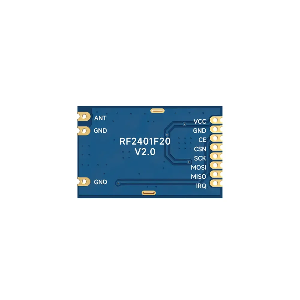 RF2401F20: nRF24L01+ 2,4 GHz CE-RED &amp; FCC ID &amp; IC ID &amp; TELEC zertifiziertes Original Nordic RF Modul