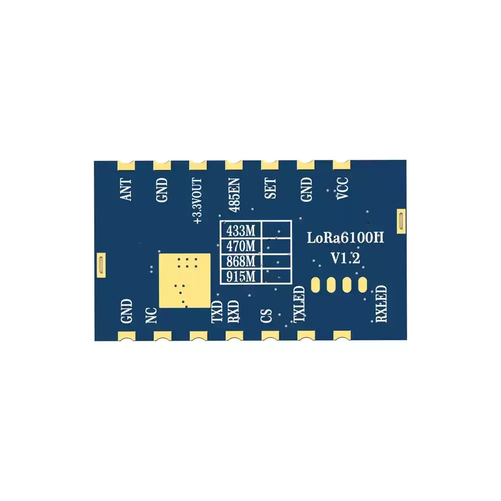 LoRa6100II-2W: UART-LoRa-Modul mit Mesh-Netzwerk und ESD-Schutz