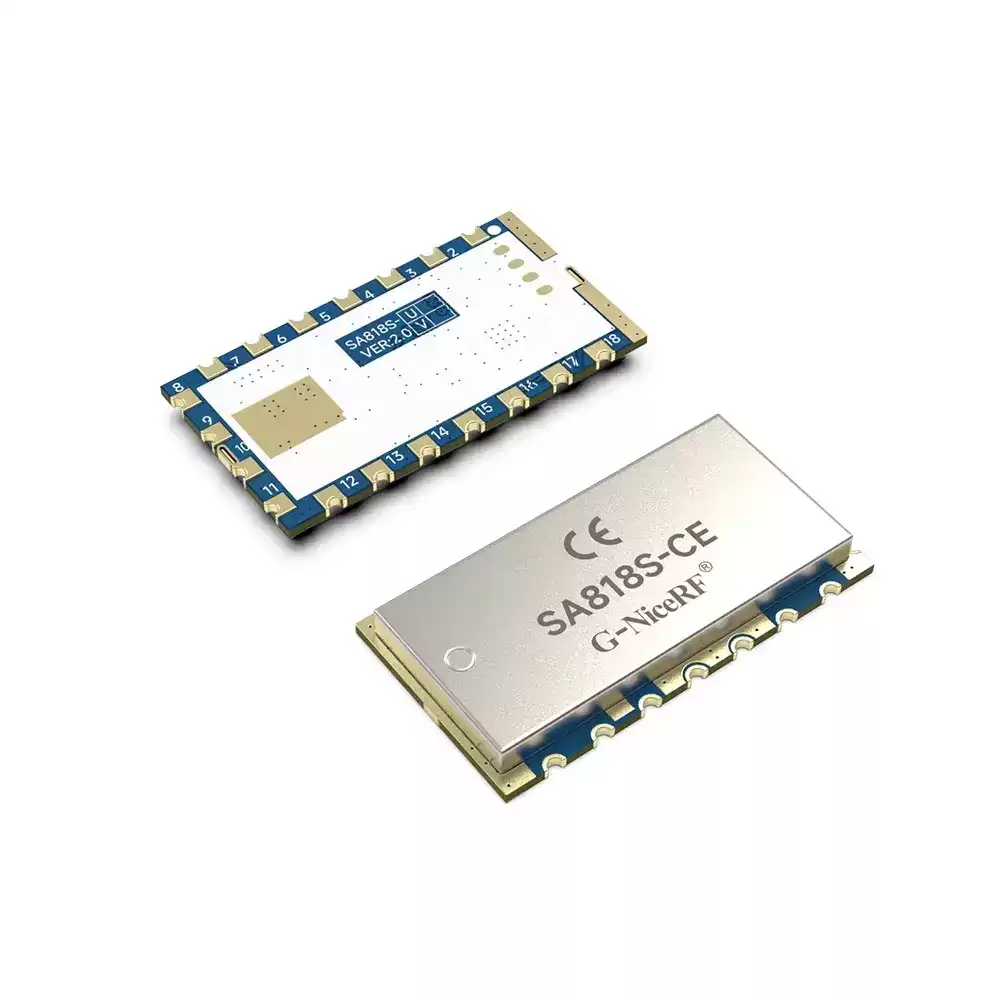 SA818S-CE: CE-RED-zertifiziertes 1-W-Analog-Walkie-Talkie-Modul mit 3–5 km Reichweite