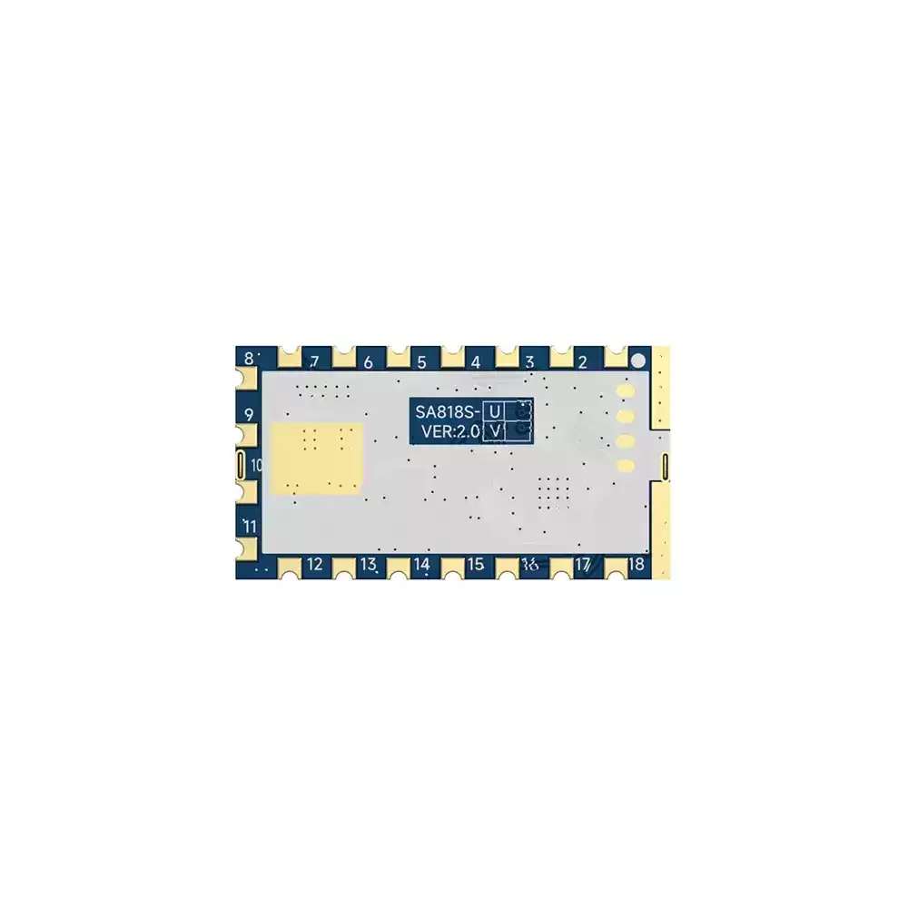 SA818S: 1W eingebettetes analoges Walkie-Talkie-Modul mit AMP und LNA
