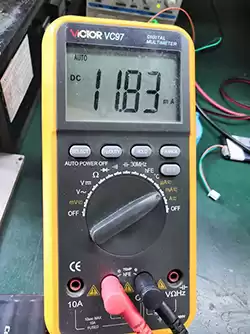 Gemessener Empfangsstrom