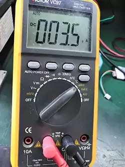 Gemessener Schlafstrom