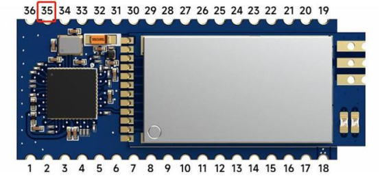 Pin 35 UPGRADE des UWB650-Moduls