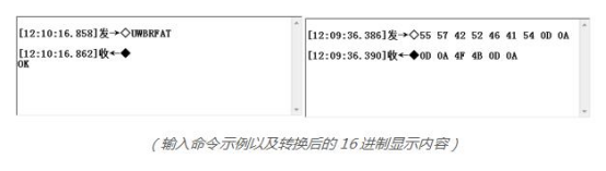 Beispiel für eine Befehlseingabe und ihre hexadezimale Darstellung Beispiel für eine Befehlseingabe und ihre hexadezimale Darstellung