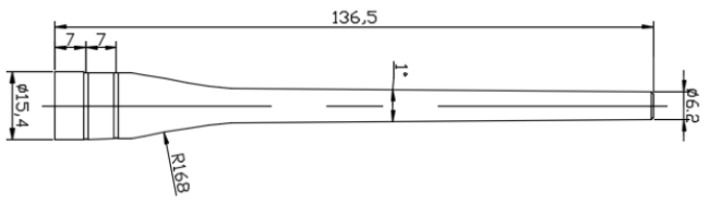 Die SW210-ZB136 ist eine omnidirektionale VHF-Stabantenne mit 190–225 MHz, 2,15 dBi Verstärkung, ≤1,5 VSWR, 50 Ω Impedanz, SMA-J-Anschluss und einer kompakten Länge von 136,5 mm, die für zuverlässige drahtlose Kommunikation in rauen Umgebungen entwickelt wurde. Die SW210-ZB136 ist eine omnidirektionale VHF-Stabantenne mit 190–225 MHz, 2,15 dBi Verstärkung, ≤1,5 VSWR, 50 Ω Impedanz, SMA-J-Anschluss und einer kompakten Länge von 136,5 mm, die für zuverlässige drahtlose Kommunikation in rauen Umgebungen entwickelt wurde.