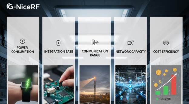 Auswahl von UWB-Modulen: Leistung, Integration, Reichweite, Kapazität, Kosten.