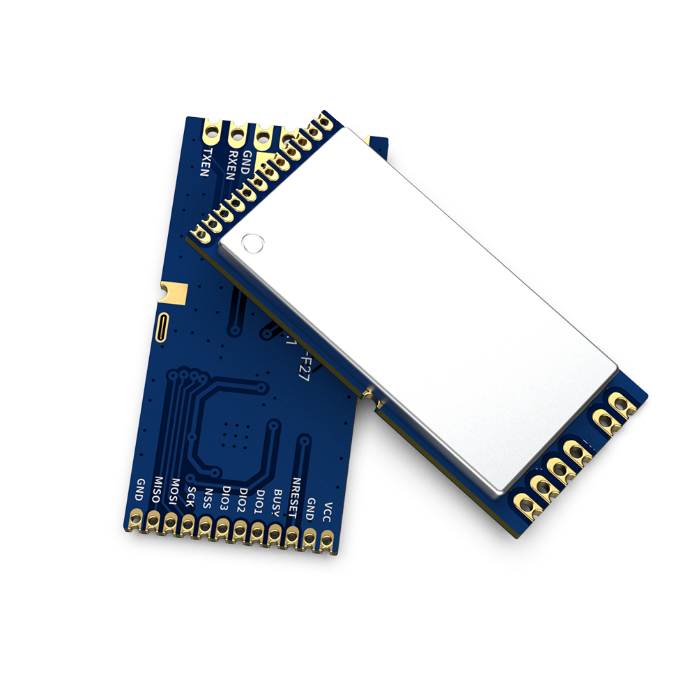 LoRa1280F27-TCXO: SX1280 2,4 GHz HF-Modul in Industriequalit&auml;t