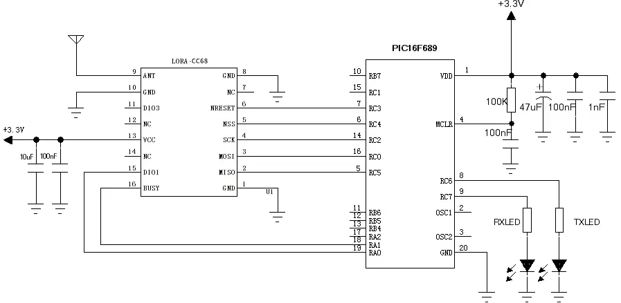 Lora ist die neueste Version von LoRa CC68 Lora ist die neueste Version von LoRa CC68