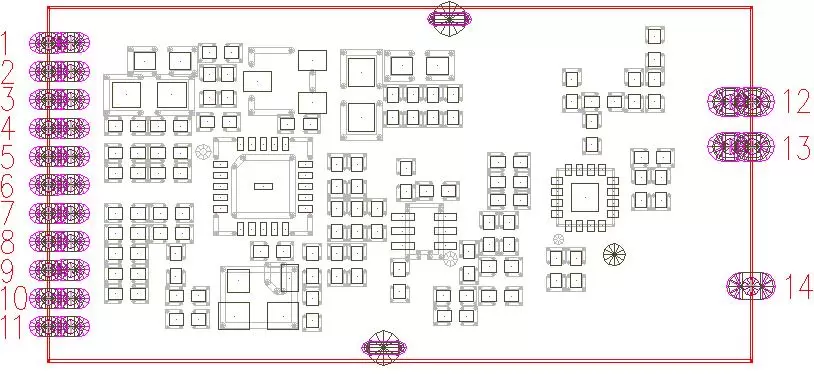 Pin-Definition des 2,4G-Funkmoduls RF2401F27 Pin-Definition des 2,4G-Funkmoduls RF2401F27