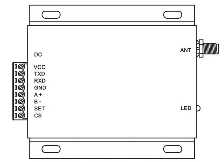 Pin-Definition des Uart-HF-Moduls SV6500 Pin-Definition des Uart-HF-Moduls SV6500